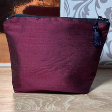 Load image into Gallery viewer, Mandala Design Cosmetics Purse : Hand Printed Silk
