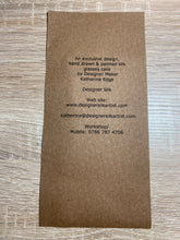 Load image into Gallery viewer, Macrose Design Glasses Case in purple or green Hand Painted Silk