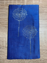 Load image into Gallery viewer, Dandelion Seed Heads Design Glasses Case in various colours Hand Printed Silk
