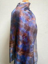 Load image into Gallery viewer, Hand Dyed Long Silk in Rich Jewel Colours by Designer Silk Artist