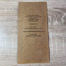 Load image into Gallery viewer, Iris Design Glasses Hand painted Silk