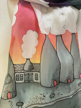 Load image into Gallery viewer, Potteries Design X Long Silk Scarf : Hand Painted Silk