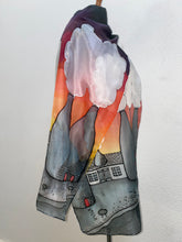 Load image into Gallery viewer, Potteries Design X Long Silk Scarf : Hand Painted Silk