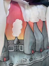 Load image into Gallery viewer, Potteries Design X Long Silk Scarf : Hand Painted Silk