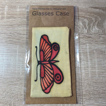 Load image into Gallery viewer, Butterfly Design Glasses Hand painted Silk