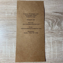 Load image into Gallery viewer, Tree of Life Design Glasses Case in various colours Hand Printed Silk