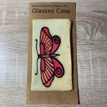 Load image into Gallery viewer, Butterfly Design Glasses Hand painted Silk