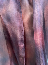 Load image into Gallery viewer, Hand Dyed Silk Neck Scarf in Dark Chocolate
