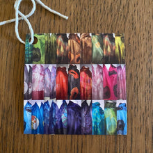 Load image into Gallery viewer, Rainbow Design Long Silk Scarf : Hand Painted Silk

